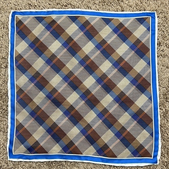 Other - Men's Pure-Silk Pocket Square